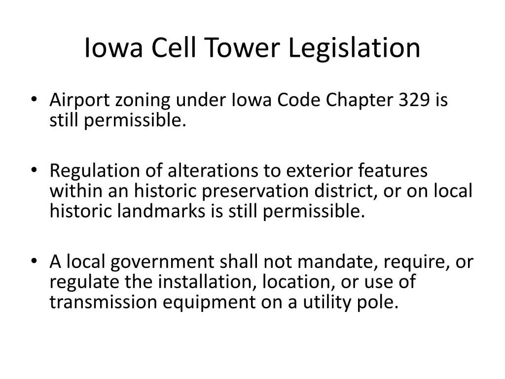 iowa cell tower legislation 2