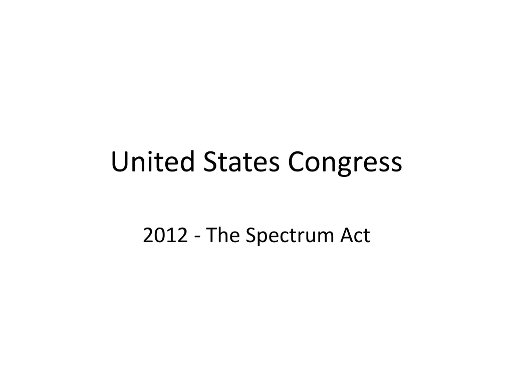 united states congress