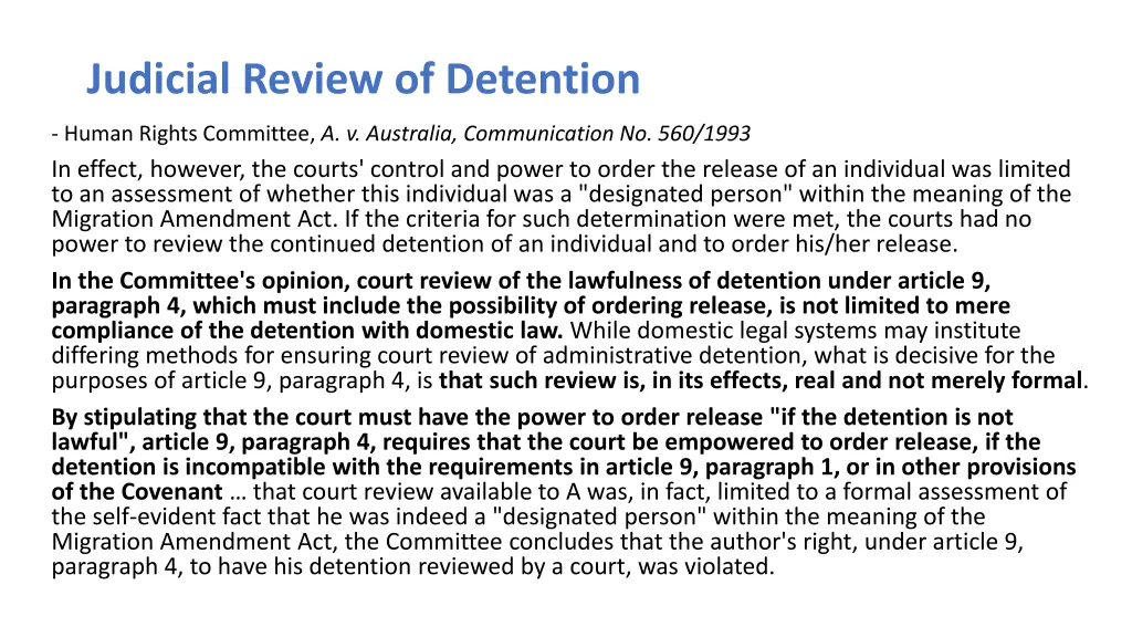 judicial review of detention 5