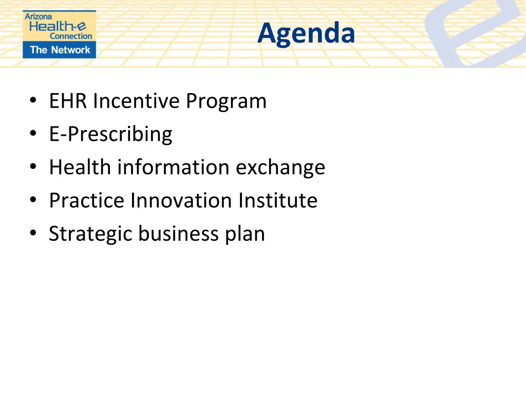agenda
