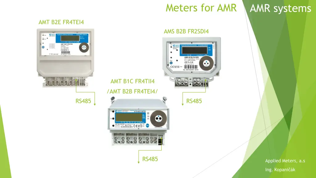 meters for amr