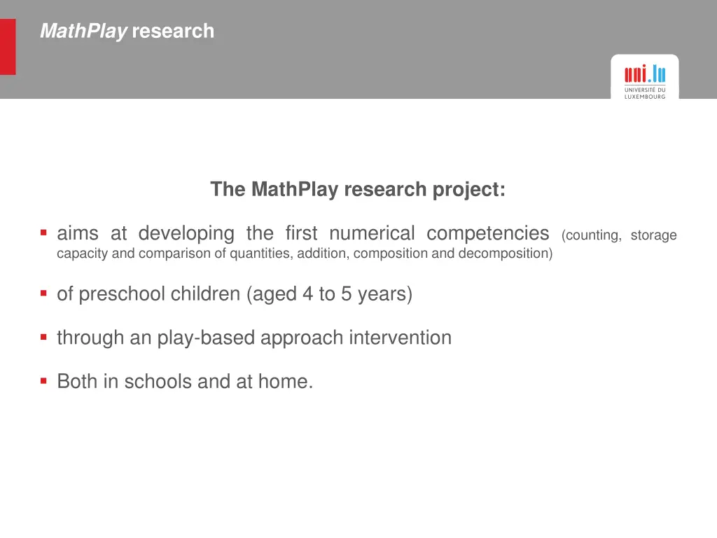mathplay research