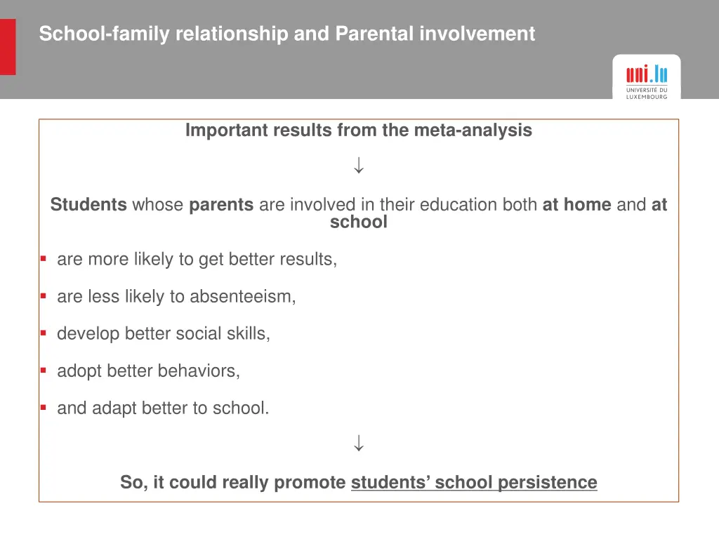 school family relationship and parental 2