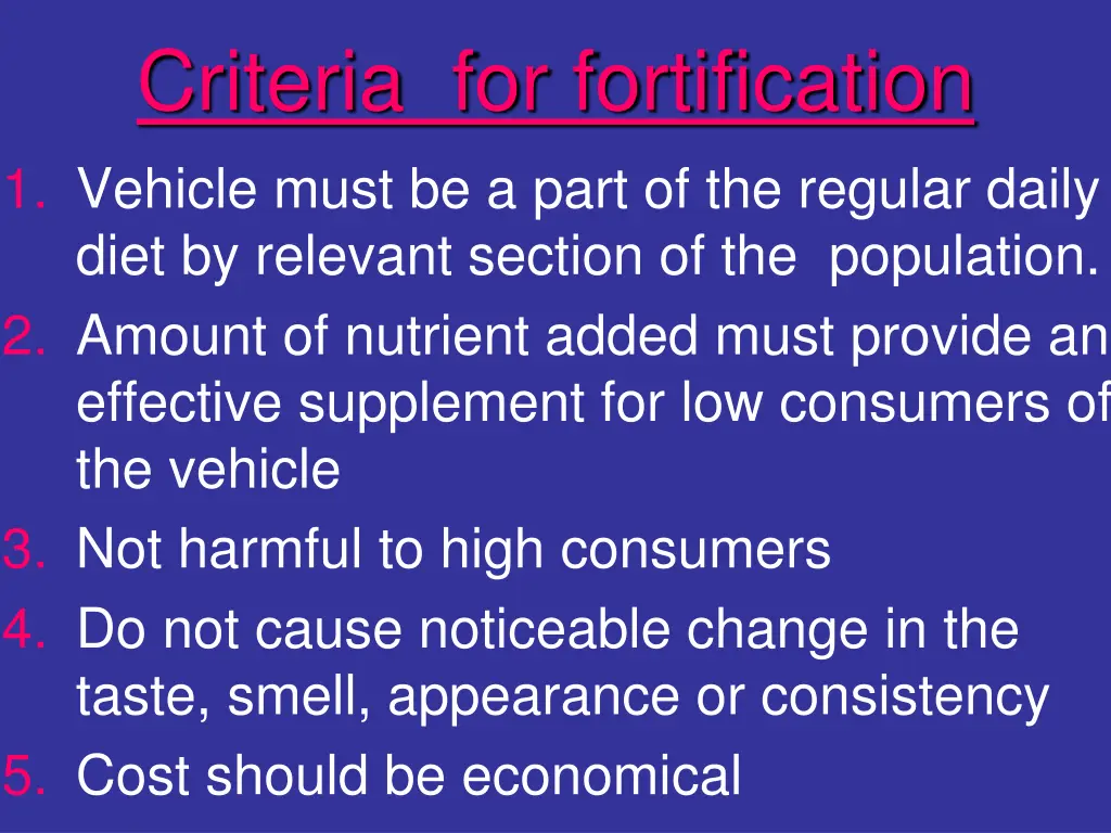criteria for fortification 1 vehicle must