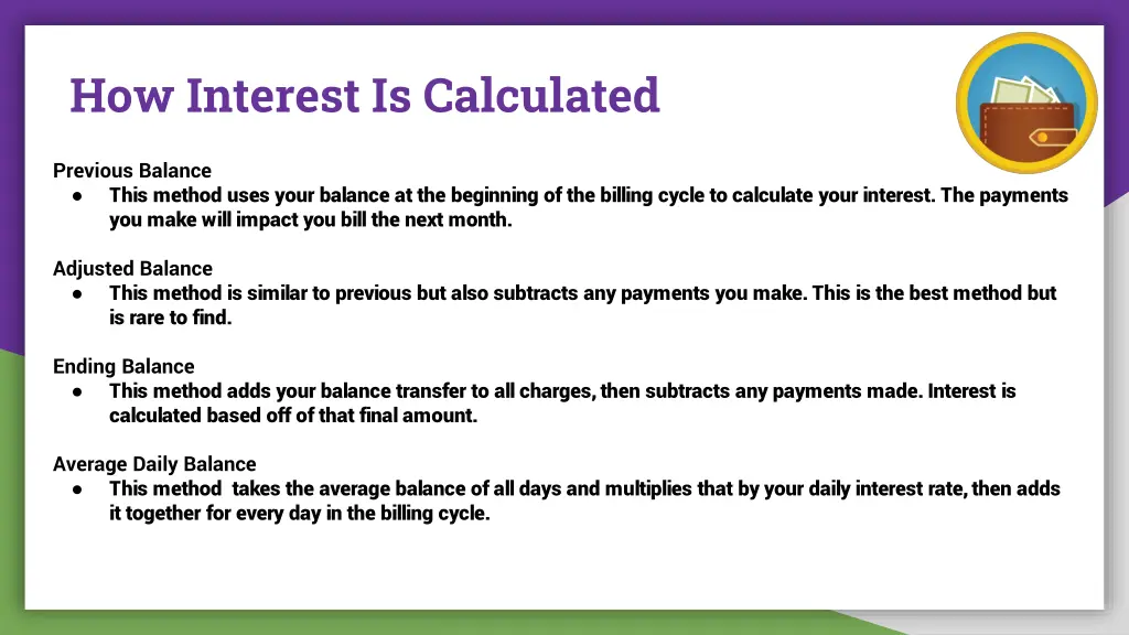 how interest is calculated