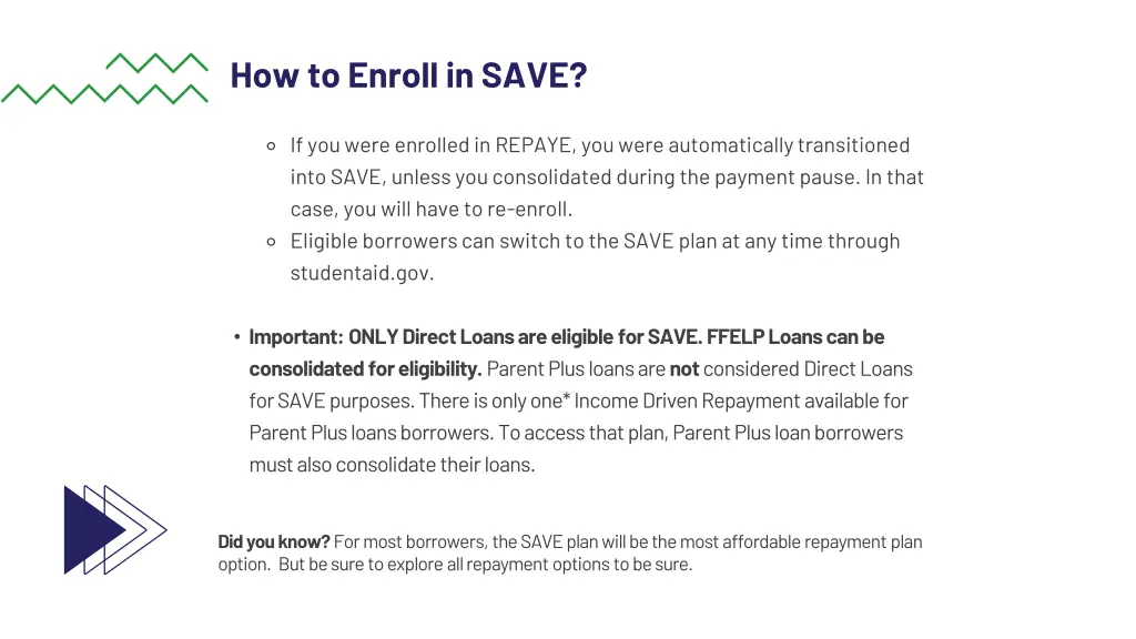 how to enroll in save