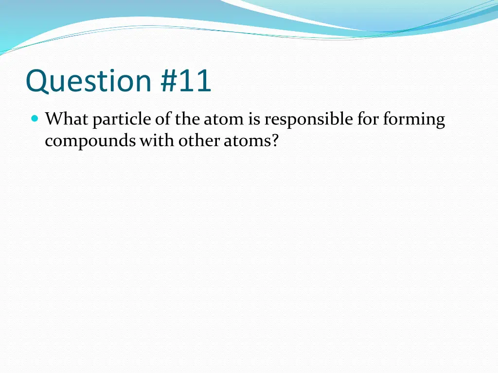 question 11