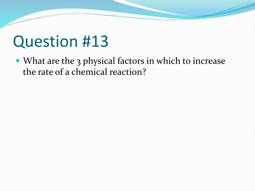 question 13