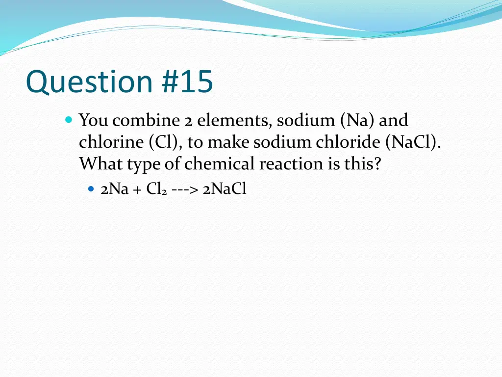 question 15