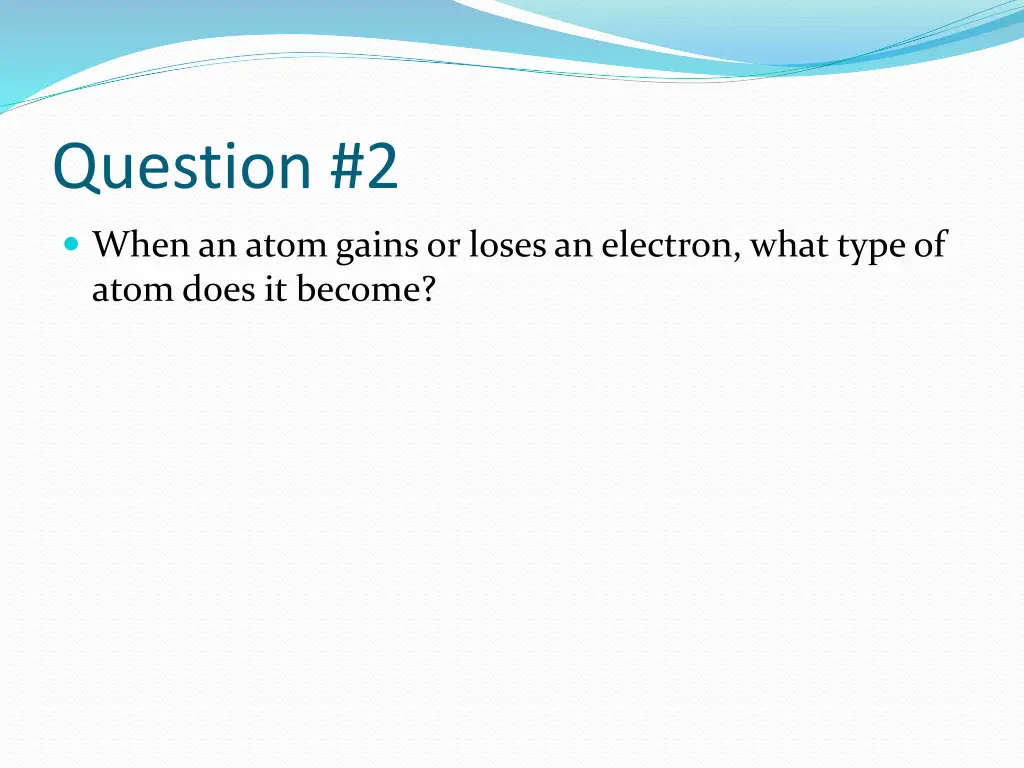 question 2