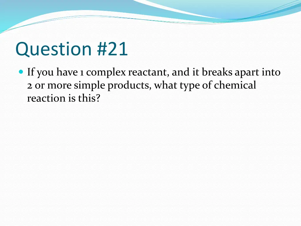 question 21