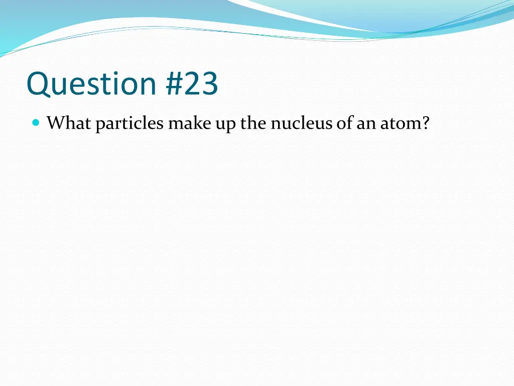 question 23