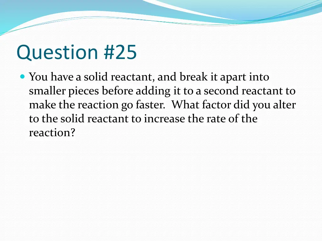 question 25