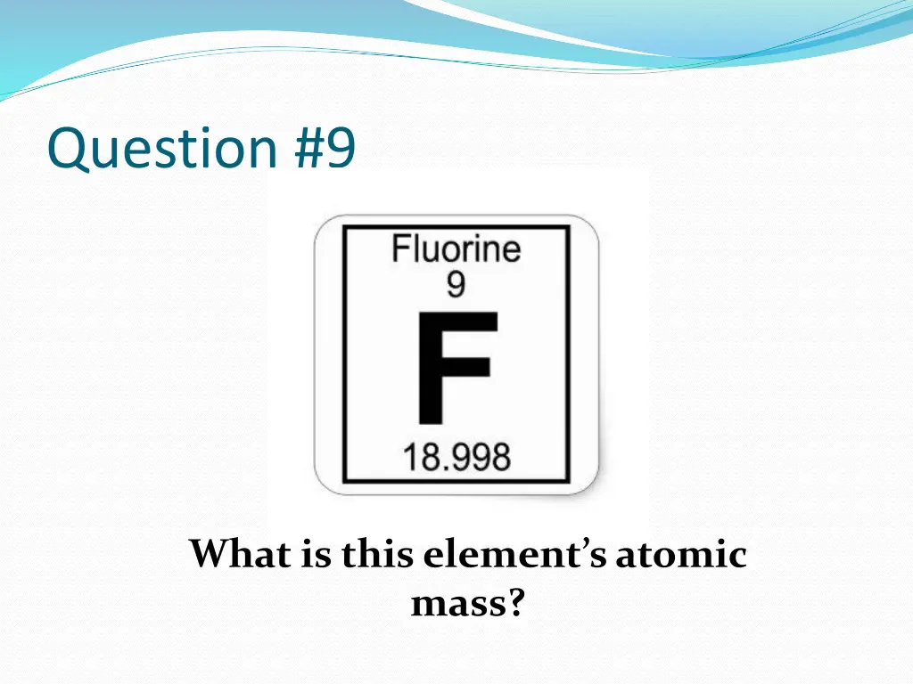 question 9