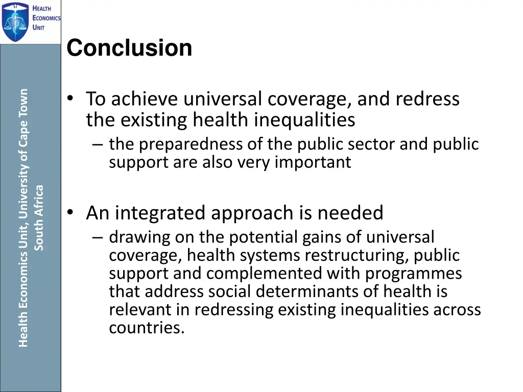 conclusion
