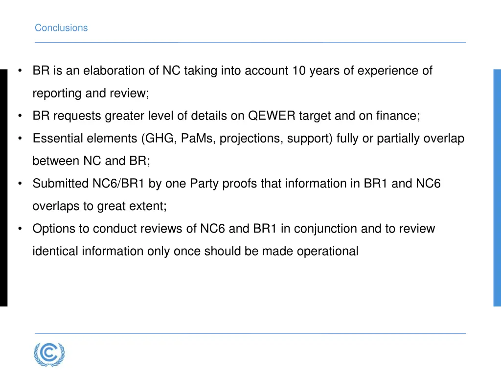 conclusions