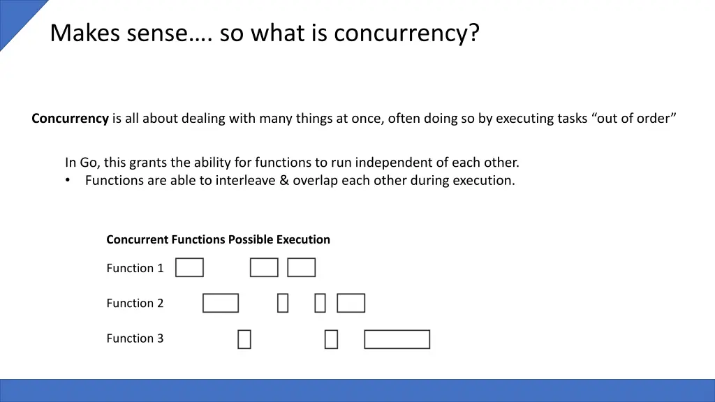 makes sense so what is concurrency