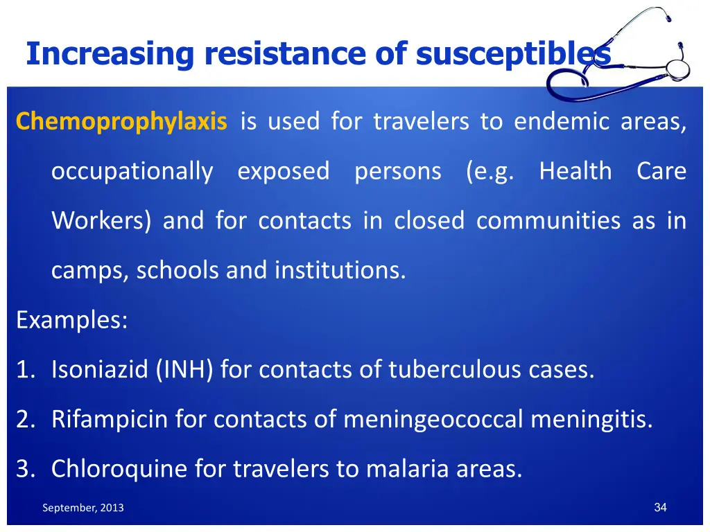 increasing resistance of susceptibles 2