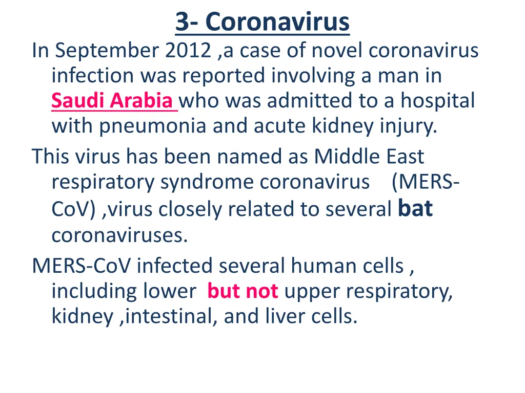 3 coronavirus