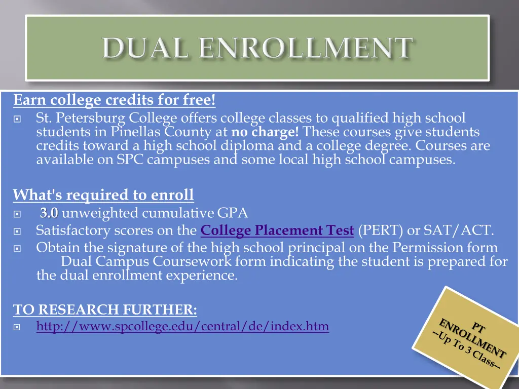 earn college credits for free st petersburg