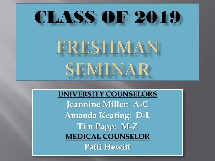 university counselors jeannine miller a c amanda