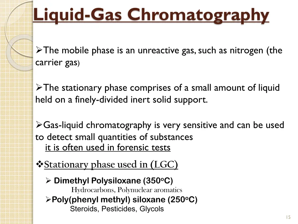 liquid gas chromatography