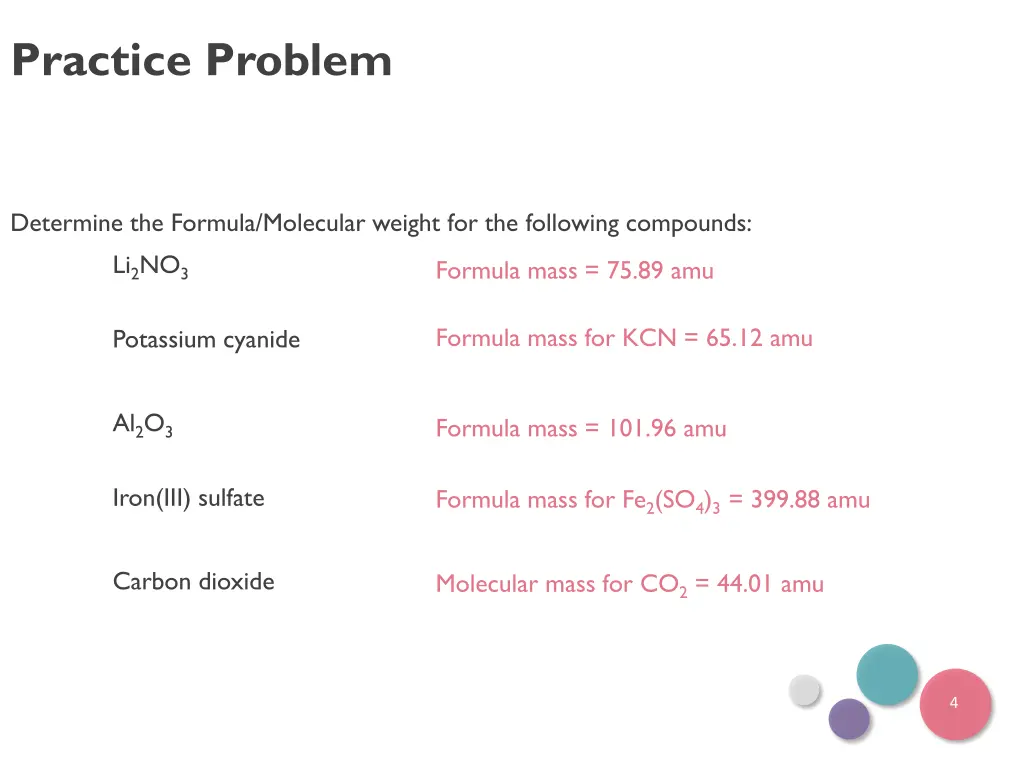 practice problem