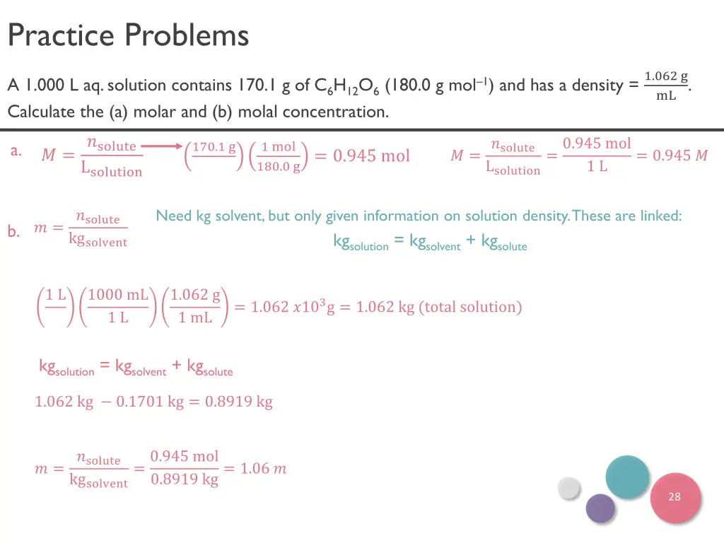 practice problems