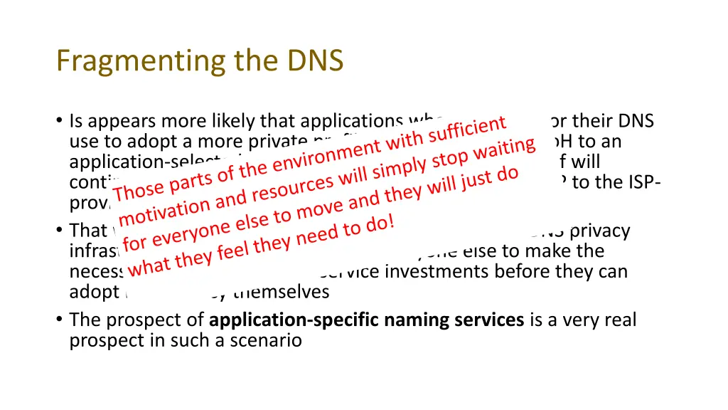 fragmenting the dns 1