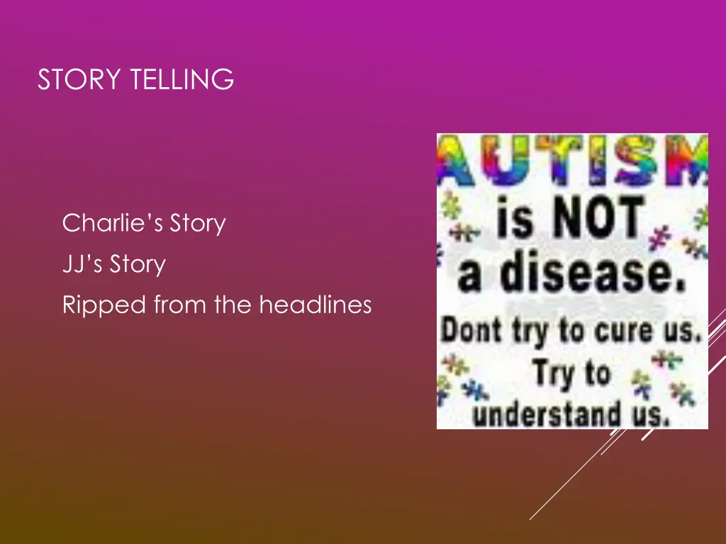 story telling