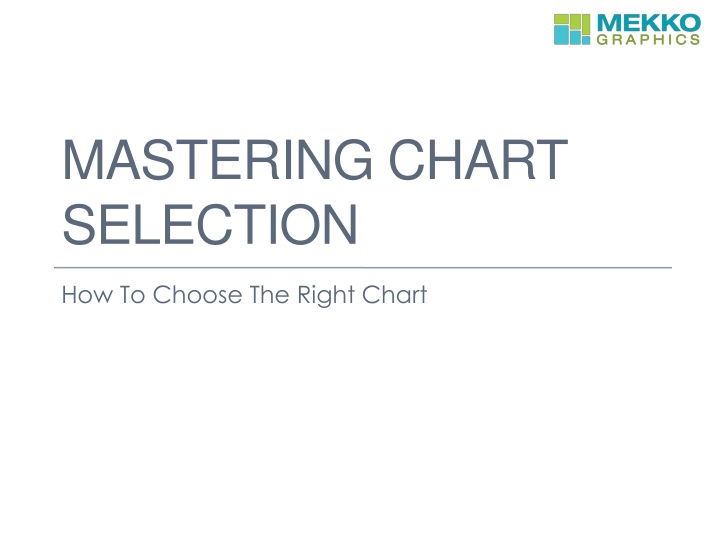 mastering chart selection