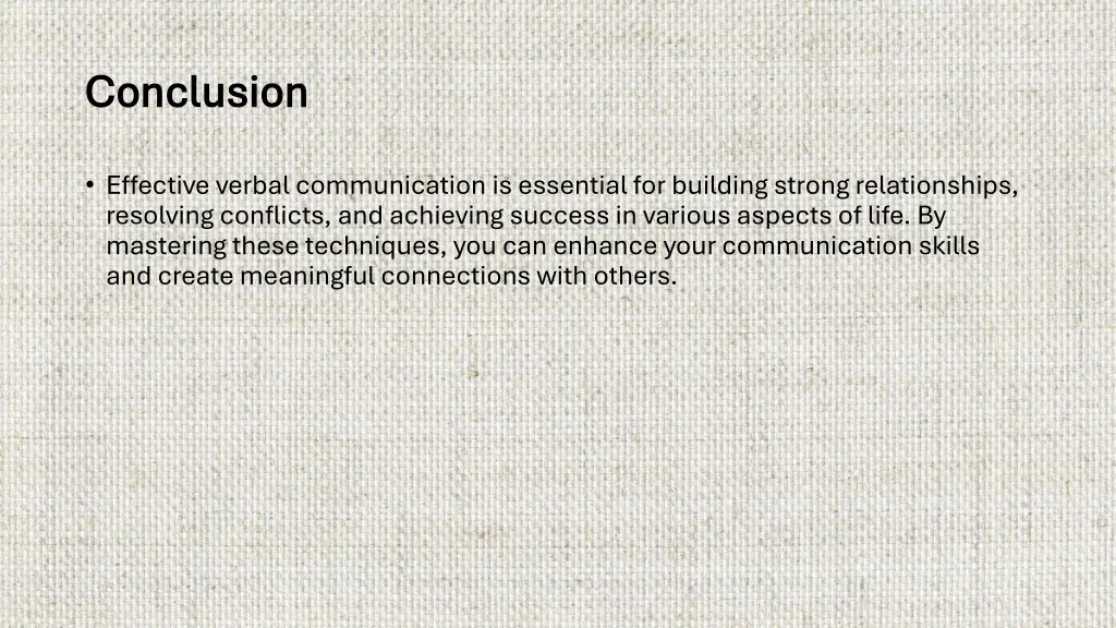 conclusion conclusion