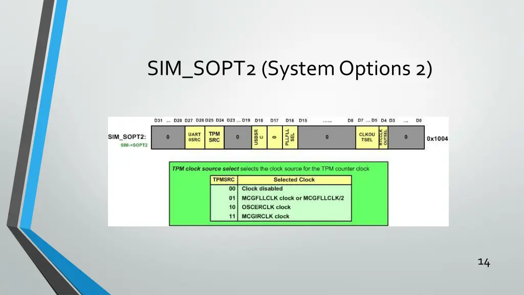 sim sopt2 system options 2
