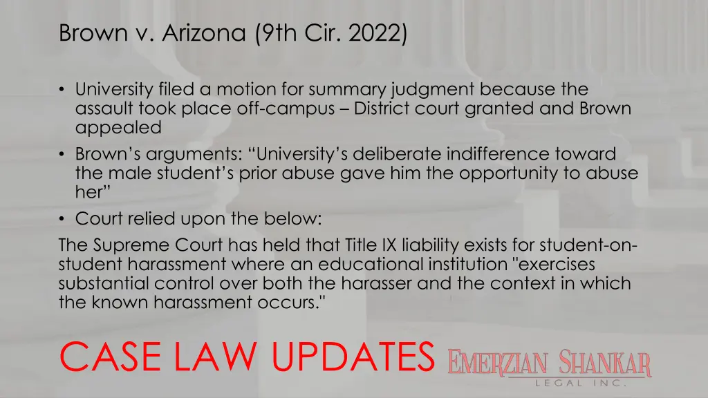 brown v arizona 9th cir 2022 1