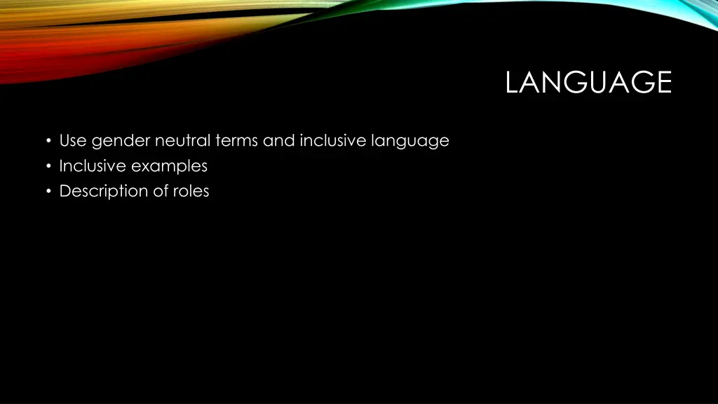 language