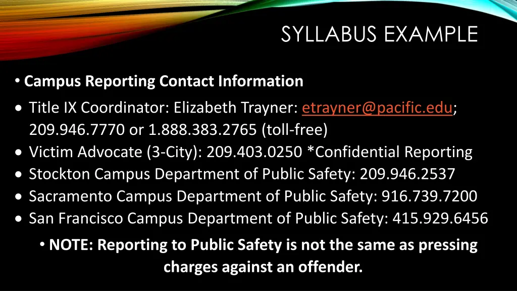 syllabus example 2