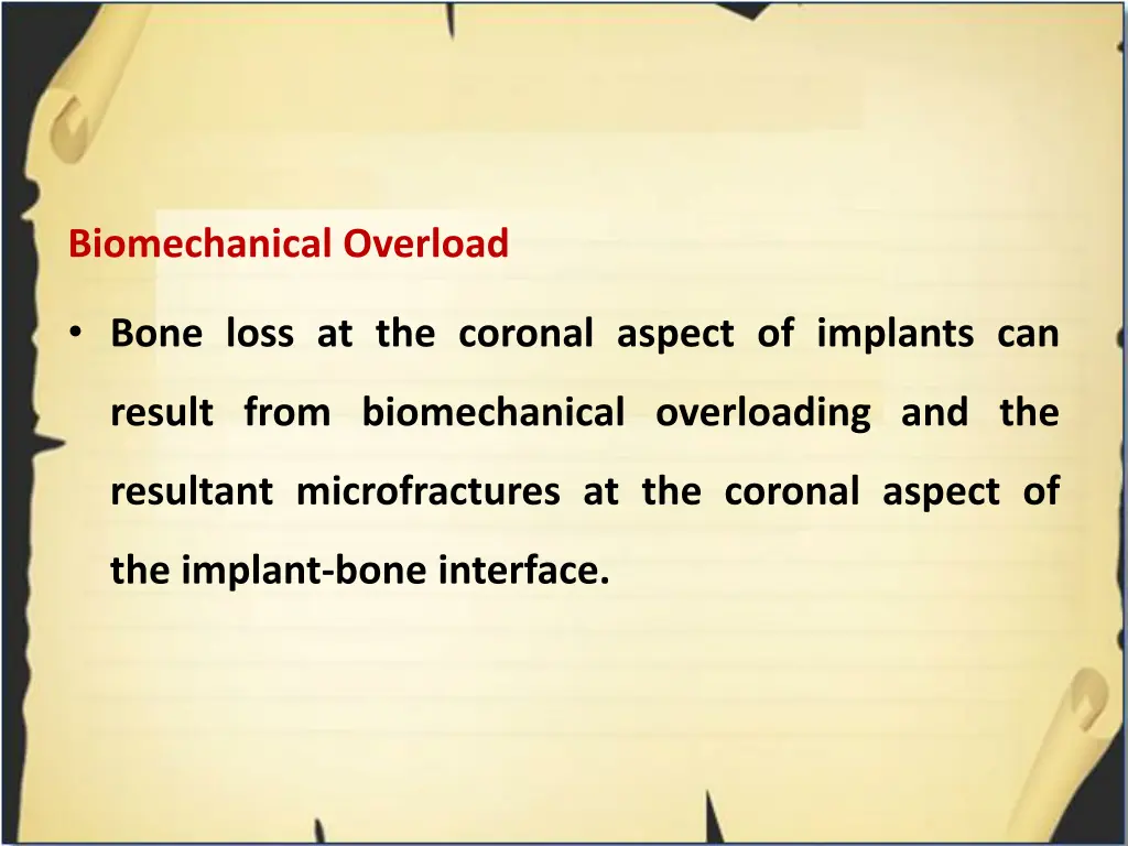 biomechanical overload