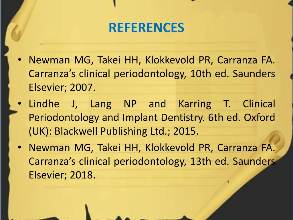 references