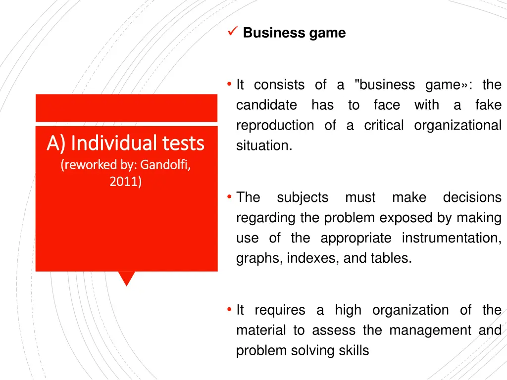 business game