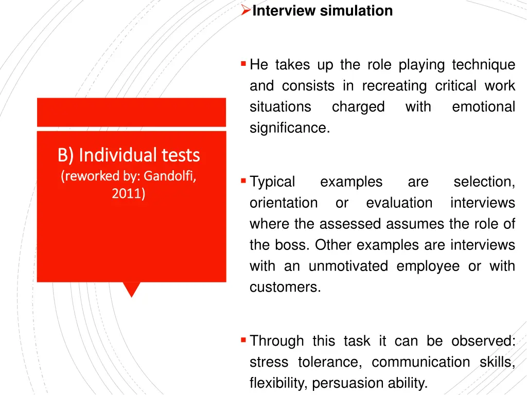 interview simulation