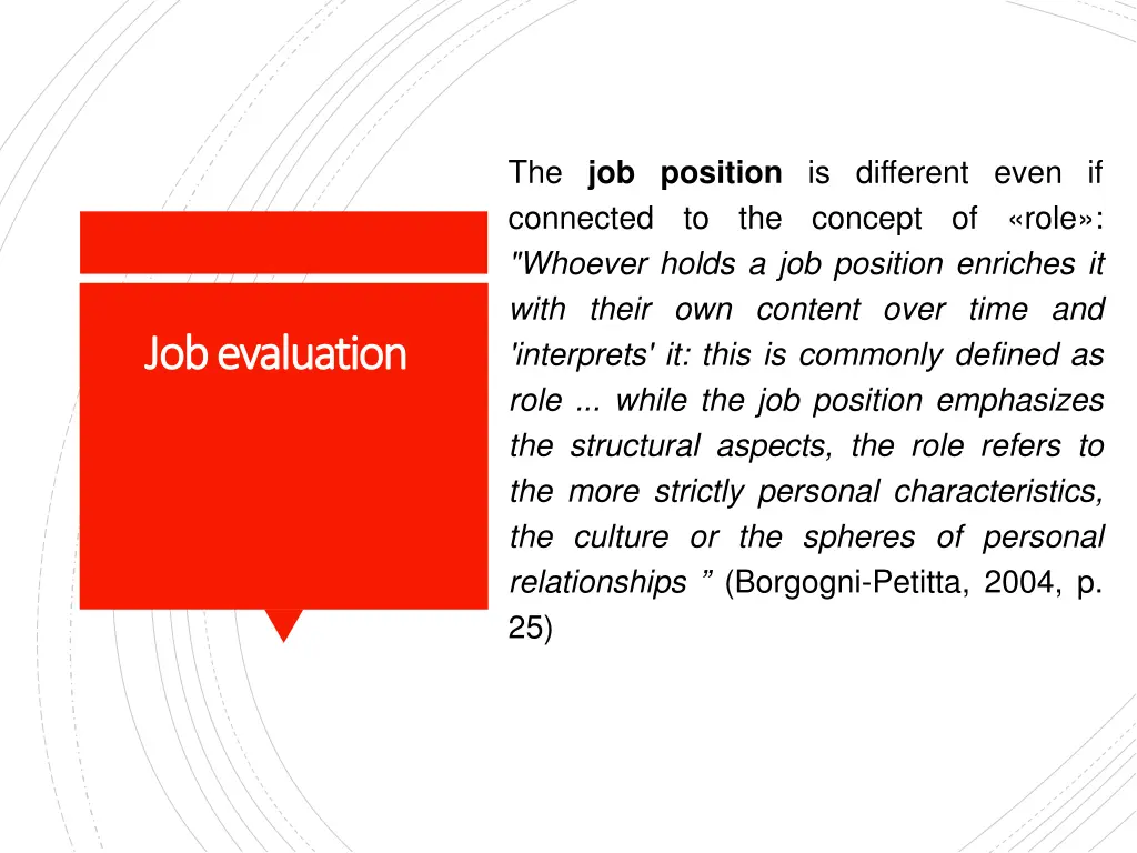 the job position is different even if connected
