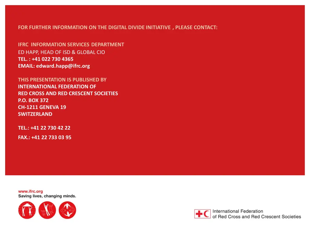 for further information on the digital divide