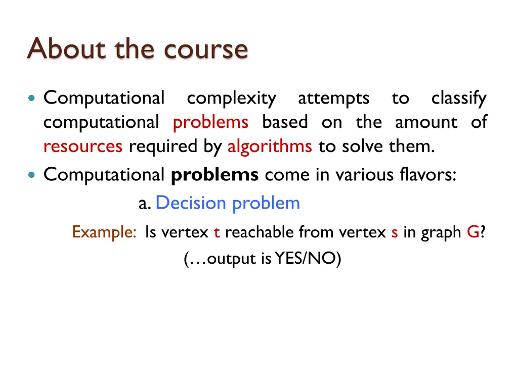 about the course 2