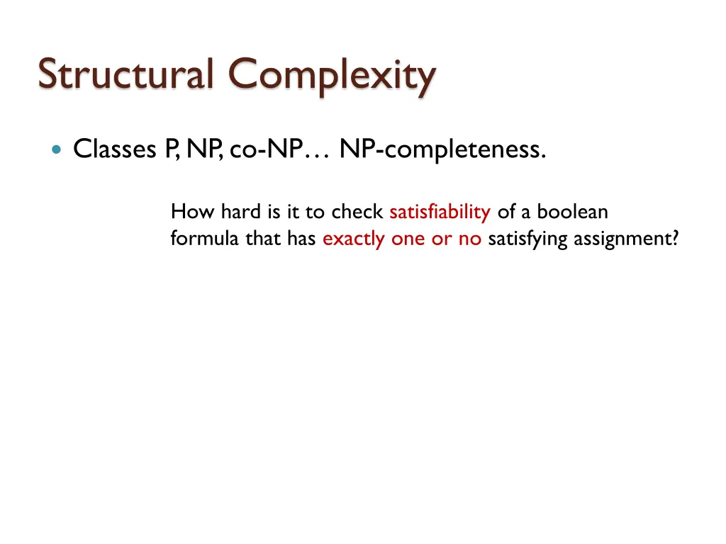structural complexity 1