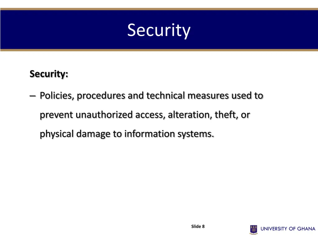 security