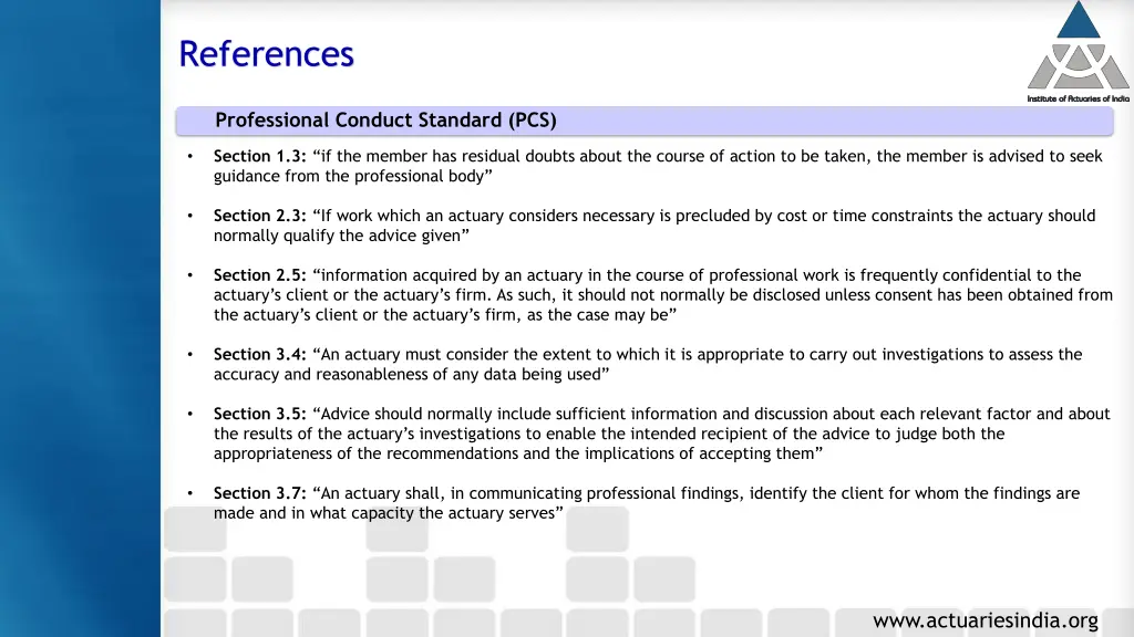 references