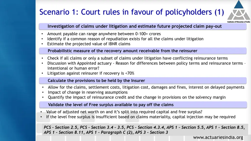 scenario 1 court rules in favour of policyholders