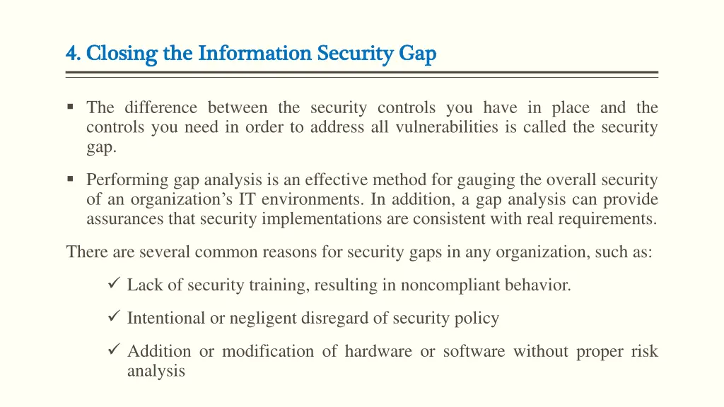 4 4 closing closing the information security