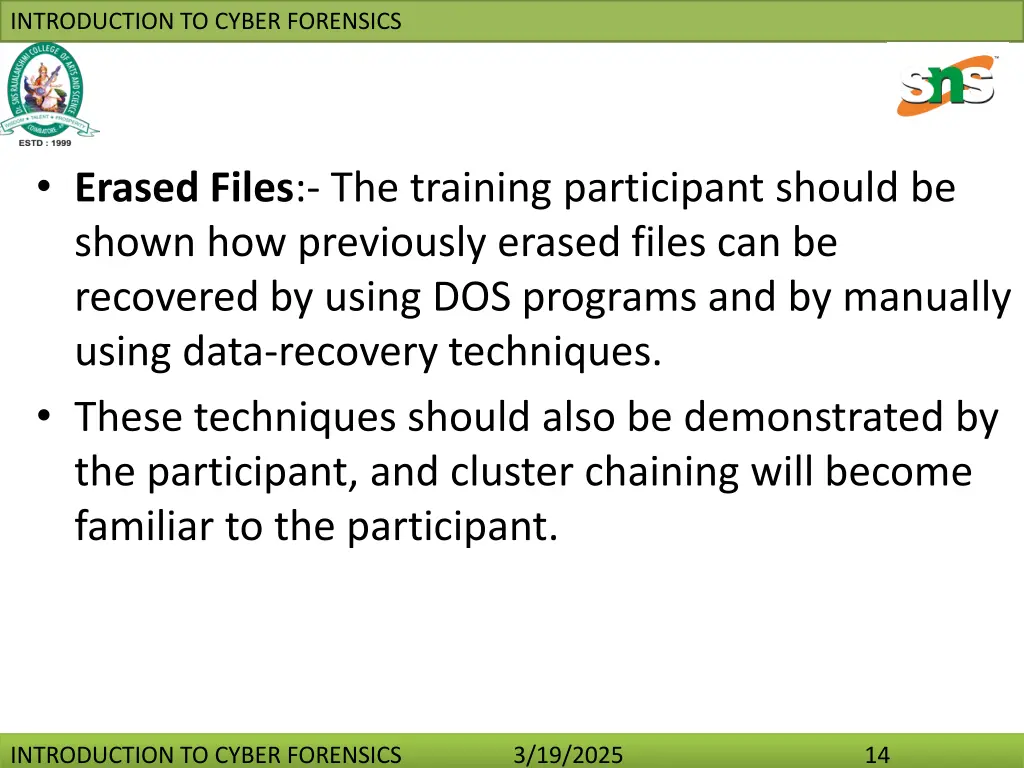 introduction to cyber forensics 13