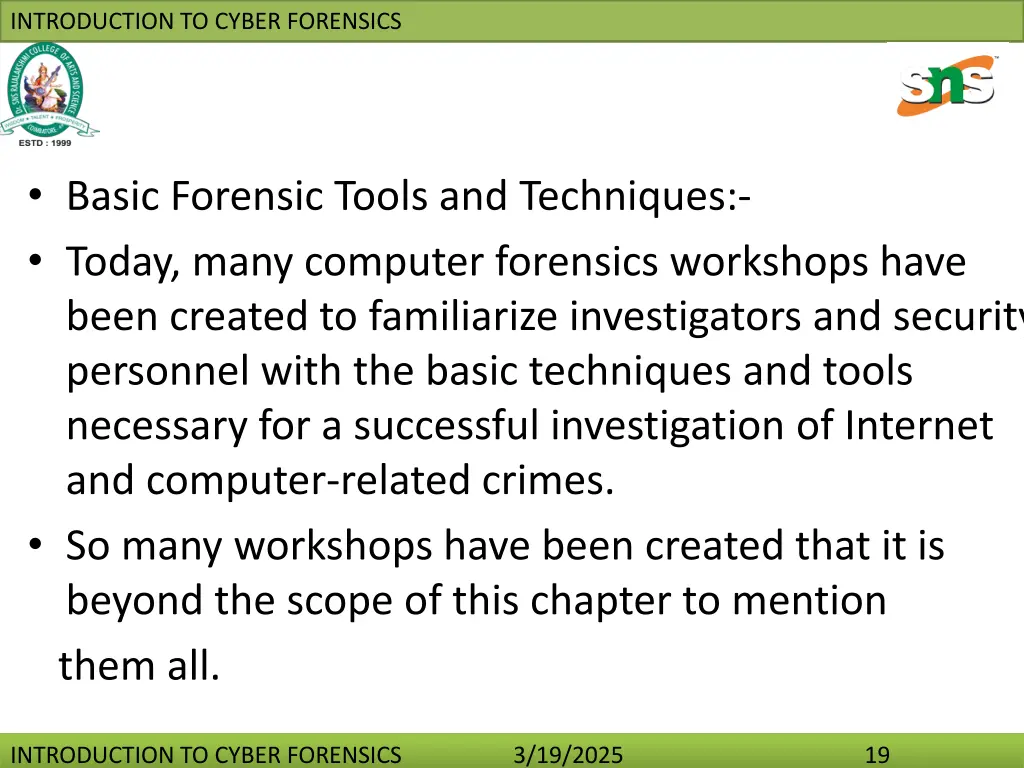 introduction to cyber forensics 18